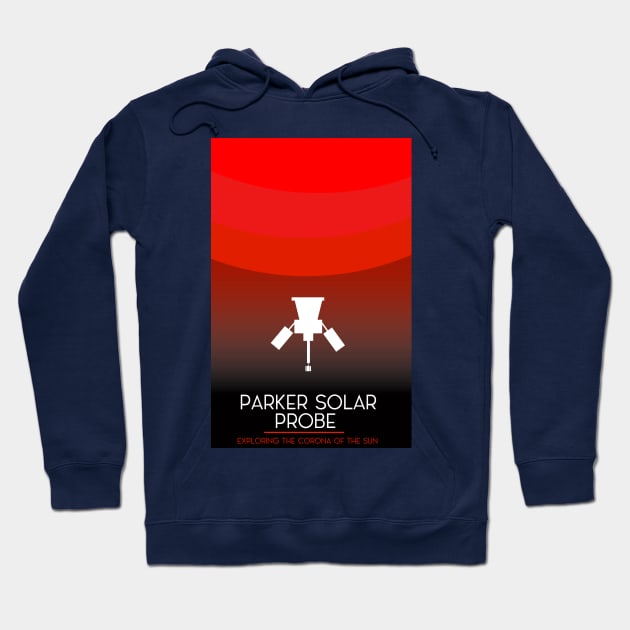 Parker Solar Probe Space Art Hoodie by nickemporium1